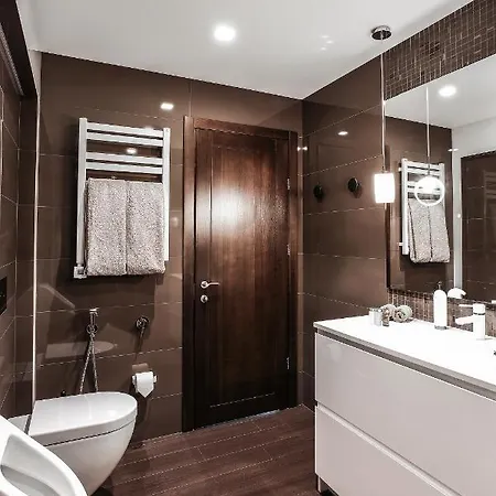 Sky Flat Jacuzzi Sauna 27 Floor Klaipėda