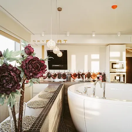 Apartman Sky Flat Jacuzzi Sauna 27 Floor *