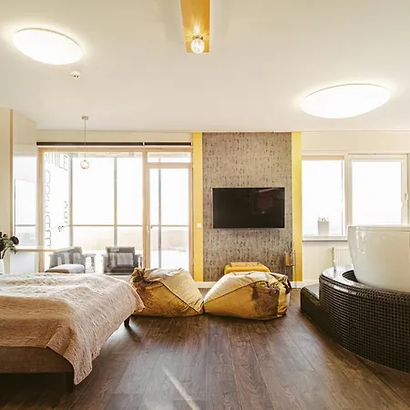 Sky Flat Jacuzzi Sauna 27 Floor