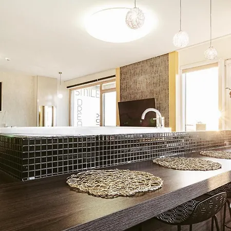 Sky Flat Jacuzzi Sauna 27 Floor Klaipėda