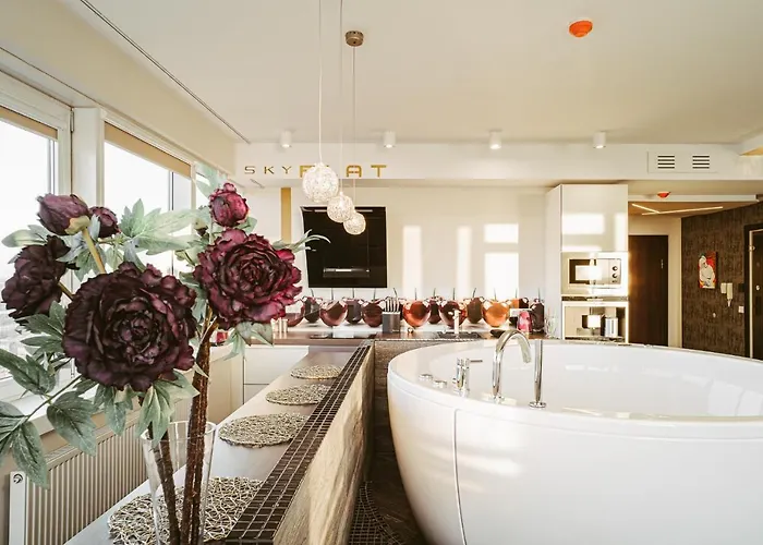 Apartmán Sky Flat Jacuzzi Sauna 27 Floor *