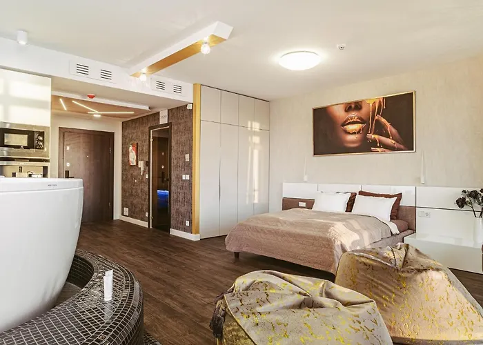 Sky Flat Jacuzzi Sauna 27 Floor *