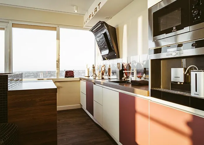 Sky Flat Jacuzzi Sauna 27 Floor Klaipėda