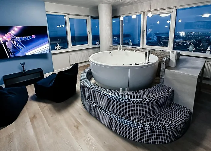 Apartmán Sky Flat Jacuzzi Sauna 27 Floor